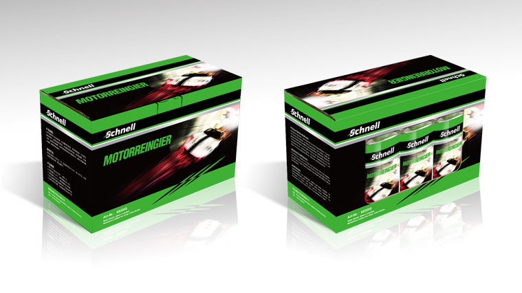 德國(guó)施耐爾Schnell汽車養(yǎng)護(hù)品包裝設(shè)計(jì)