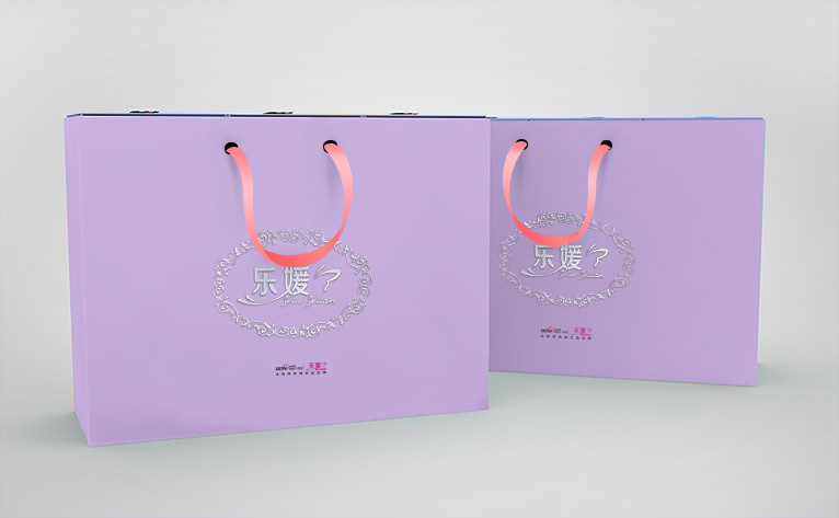 樂媛衛(wèi)生巾套裝禮盒包裝設(shè)計-可用作收納盒二次再利用包裝設(shè)計