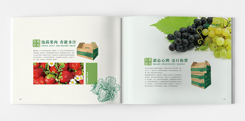 涌禾農(nóng)場企業(yè)宣傳畫冊(cè)策劃設(shè)計(jì)-上海畫冊(cè)設(shè)計(jì)公司