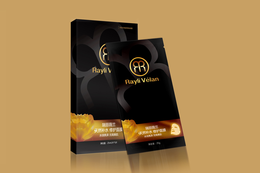 Rayli velan 瑞麗薇蘭面膜化妝品品牌命名與LOGO設(shè)計(jì)