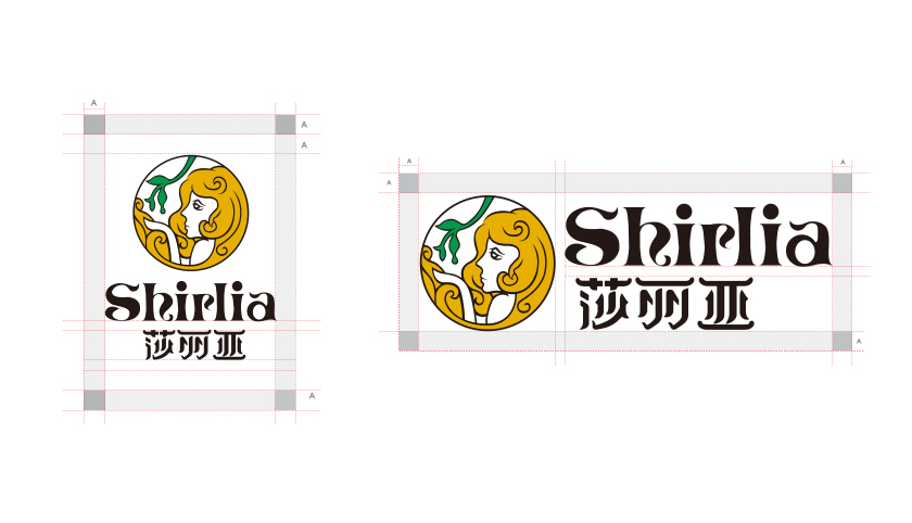 Shirlia 莎麗亞食用油logo設計品牌VI設計-上海logo設計公司