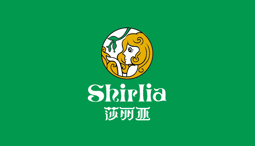 hirlia 莎麗亞食用油logo設計-上海logo設計公司