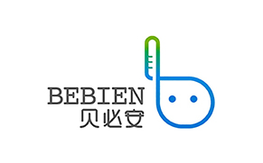 Bebien 貝必安嬰兒智能體溫計品牌命名與logo設(shè)計