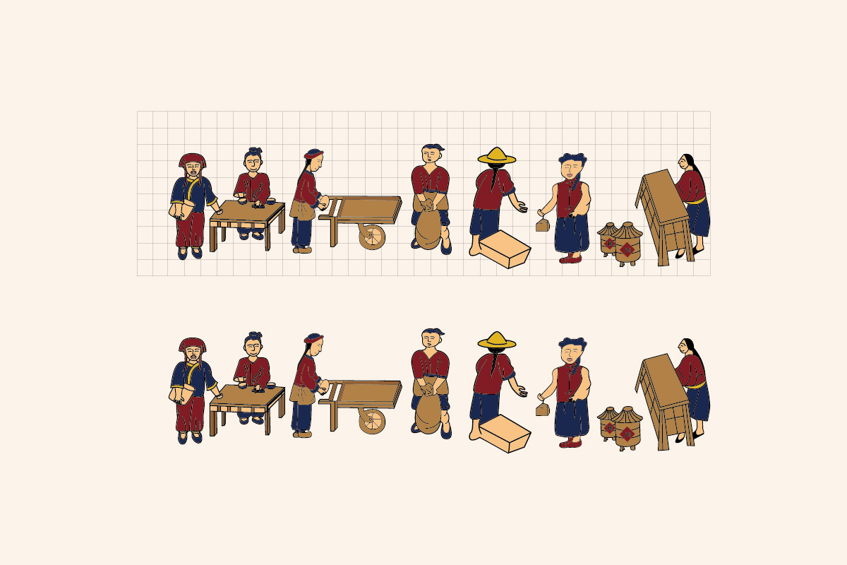 大連映華源食品餐飲公司logo設(shè)計品牌VI設(shè)計