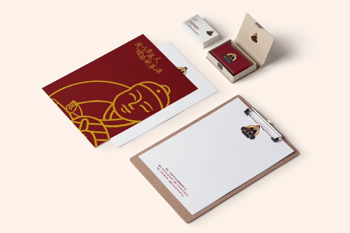 大連映華源食品餐飲公司logo設(shè)計品牌VI設(shè)計