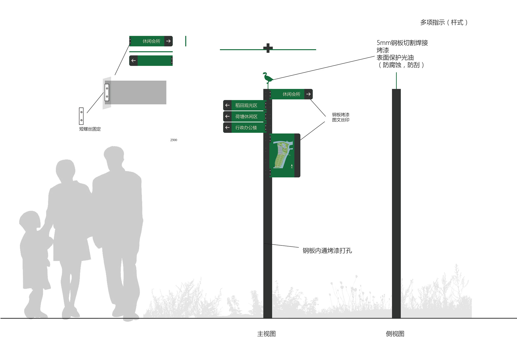 涌禾農(nóng)場(chǎng)園區(qū)導(dǎo)視設(shè)計(jì)