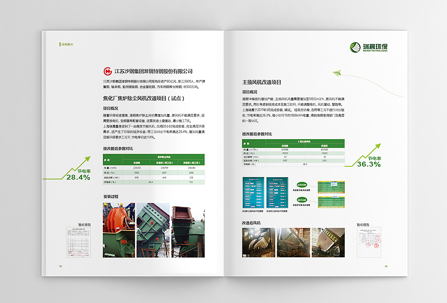 瑞晨環(huán)保水泵風(fēng)機(jī)工業(yè)產(chǎn)品宣傳手冊(cè)設(shè)計(jì)