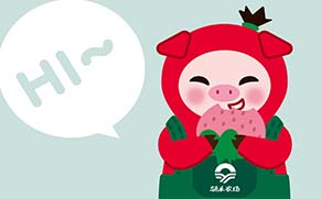 涌禾農(nóng)場有機草莓品牌全案策劃設(shè)計“草莓豬”IP吉祥物設(shè)計