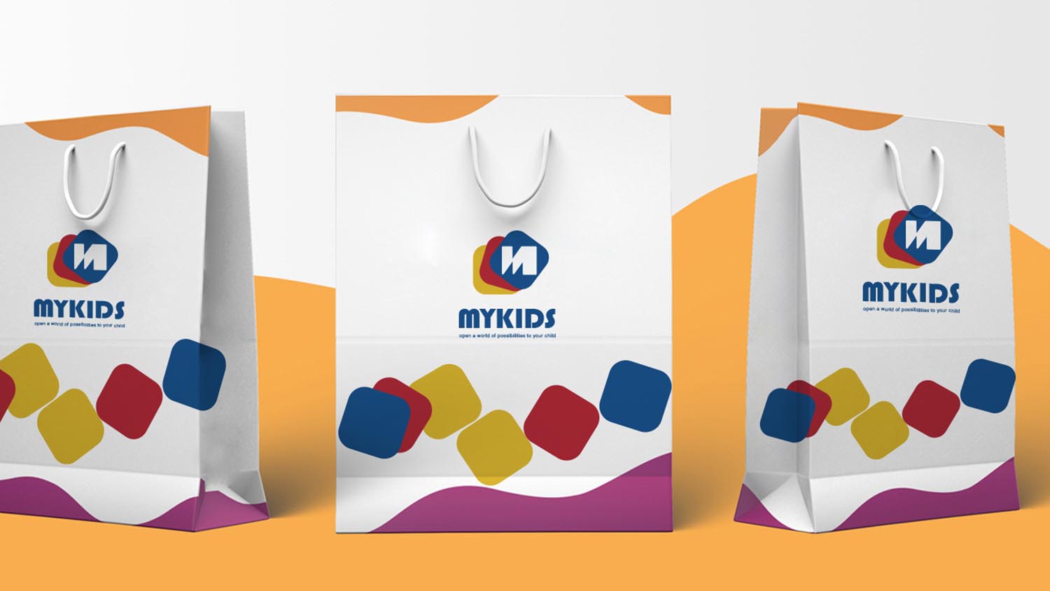 MYKIDS蒙奇思幼兒園品牌logo設(shè)計vi設(shè)計