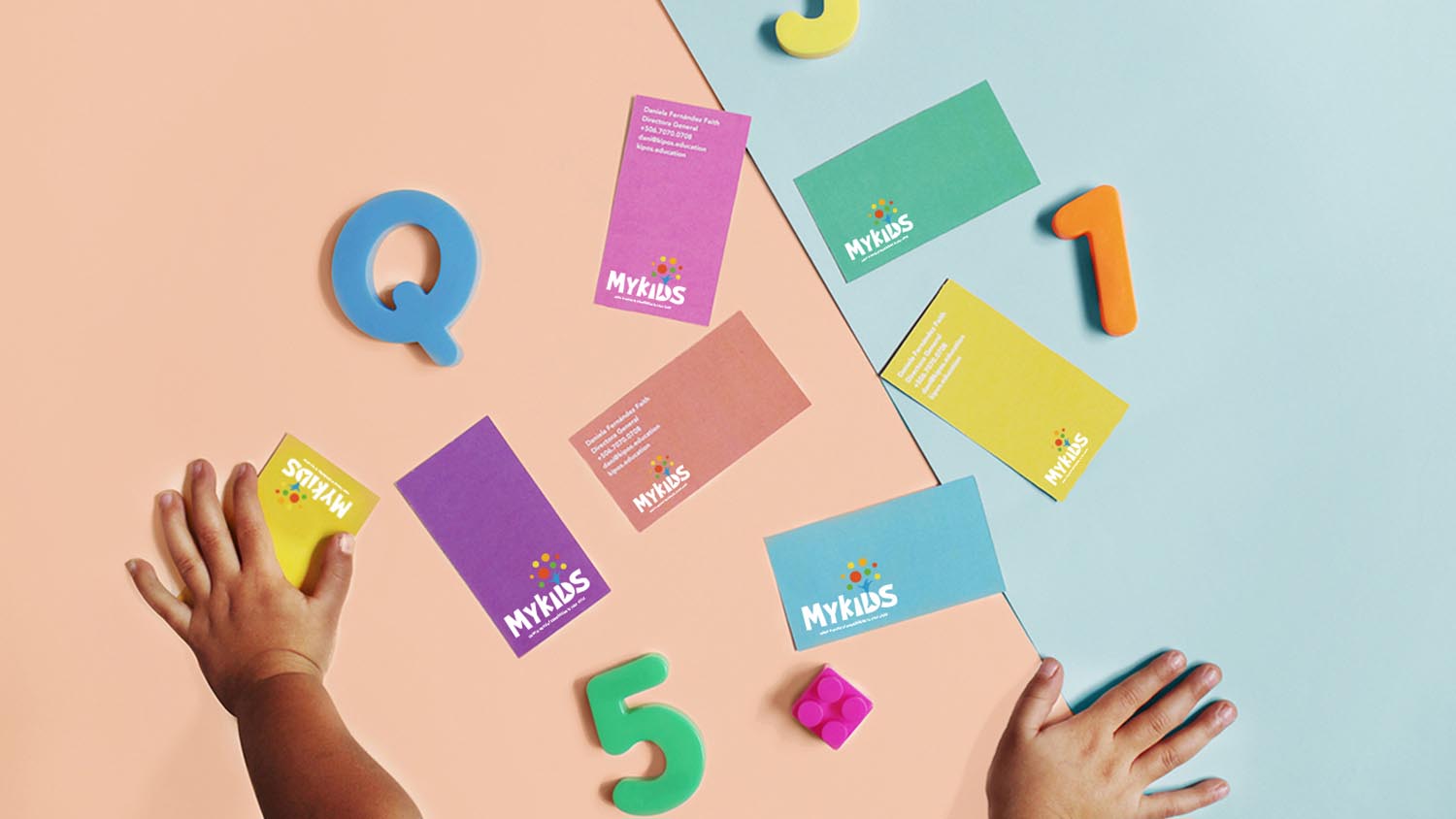 MYKIDS蒙奇思幼兒園品牌logo設(shè)計vi設(shè)計