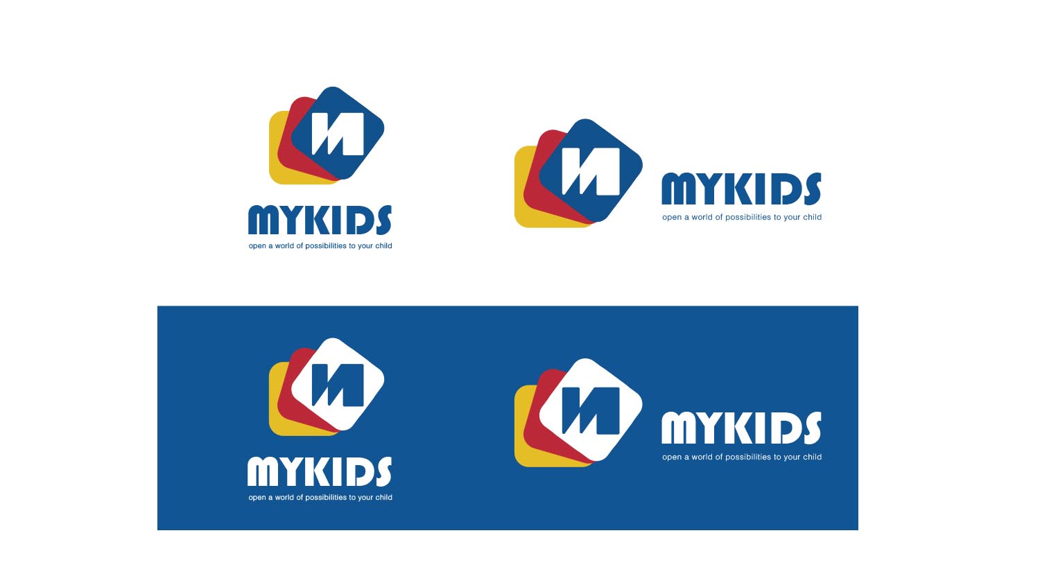 MYKIDS蒙奇思幼兒園品牌logo設(shè)計vi設(shè)計