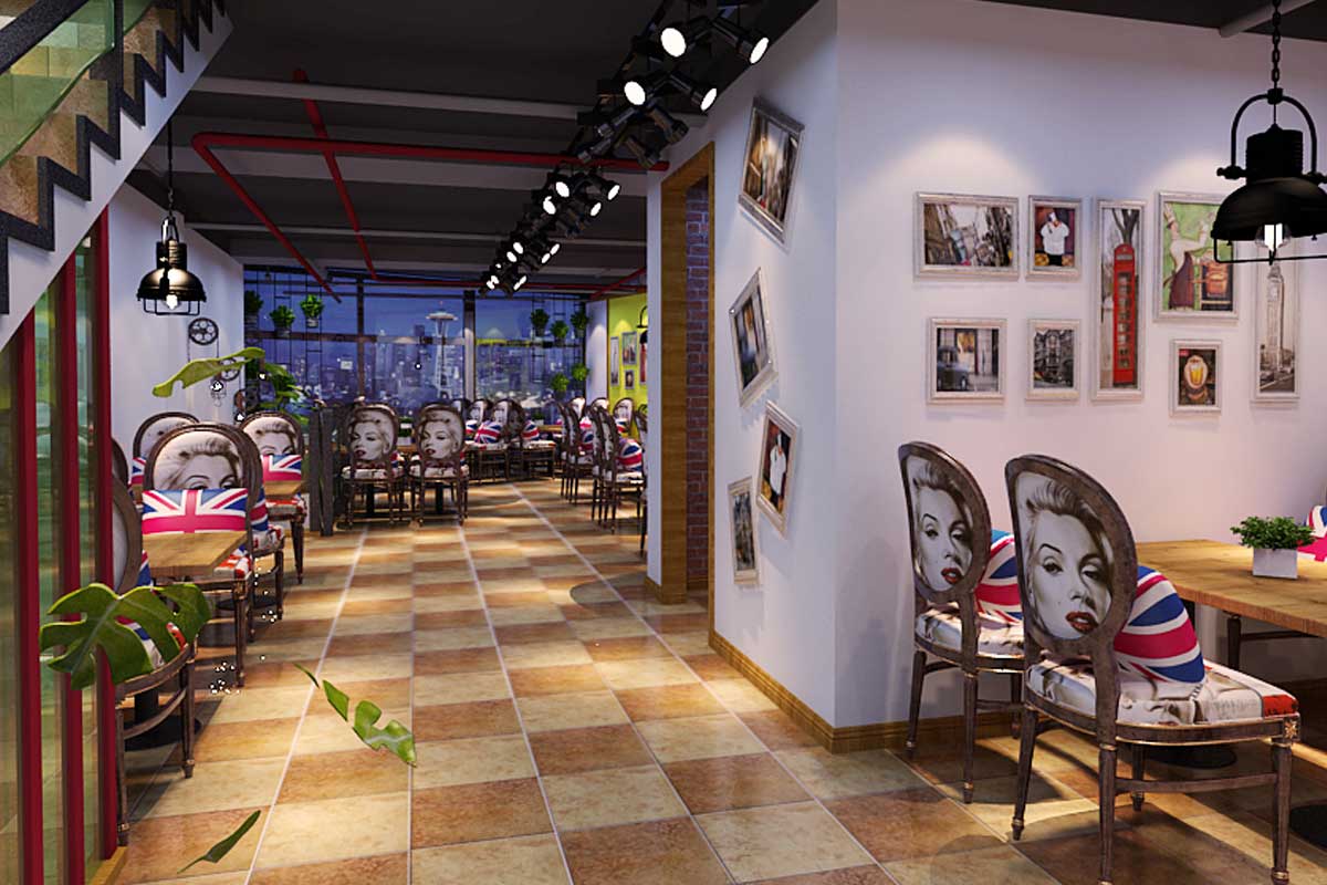 金媽媽時尚餐飲品牌設(shè)計與空間設(shè)計