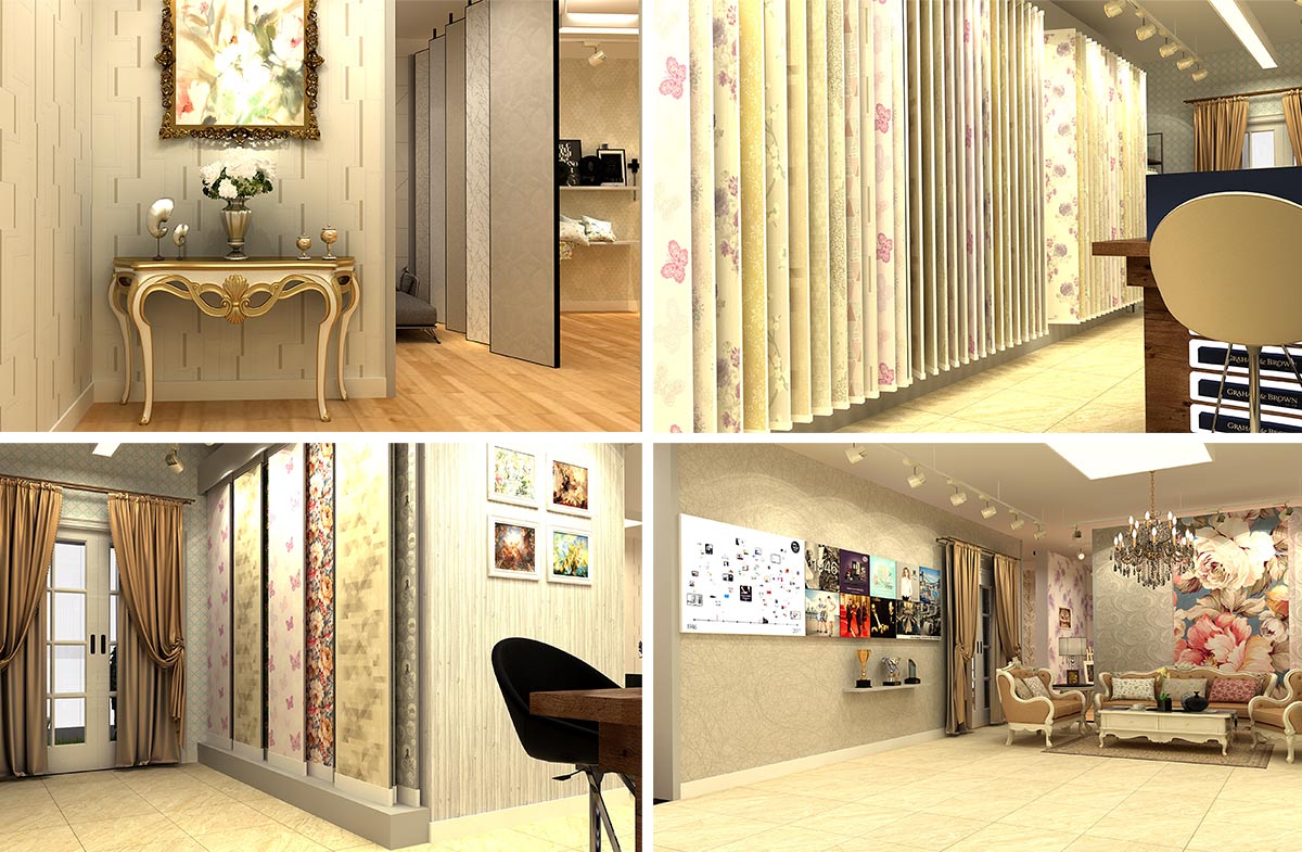 格蘭·布朗整體室內軟裝家居連鎖店鋪SI空間設計