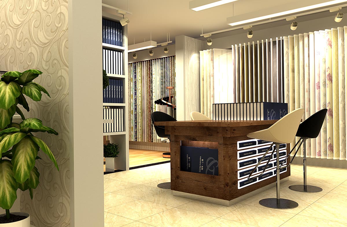 格蘭·布朗整體室內(nèi)軟裝家居連鎖店鋪SI空間設(shè)計(jì)