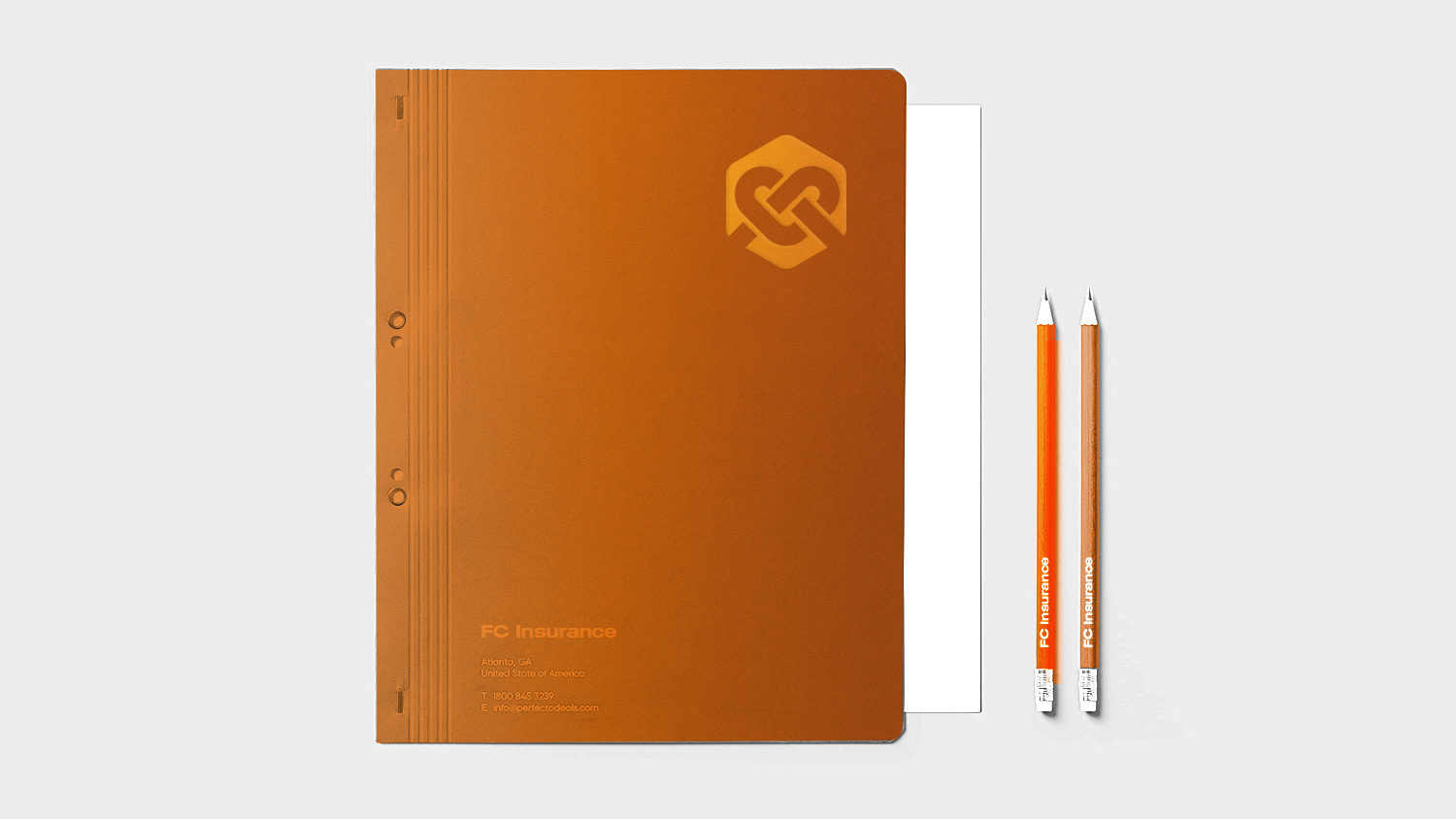 FC Insurance 保險(xiǎn)logo設(shè)計(jì)vi設(shè)計(jì)提案