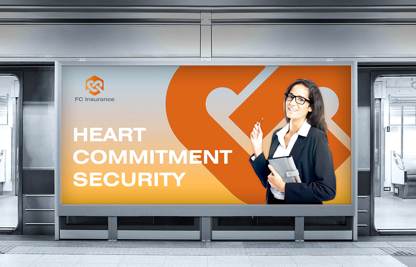 FC Insurance 保險(xiǎn)logo設(shè)計(jì)vi設(shè)計(jì)提案