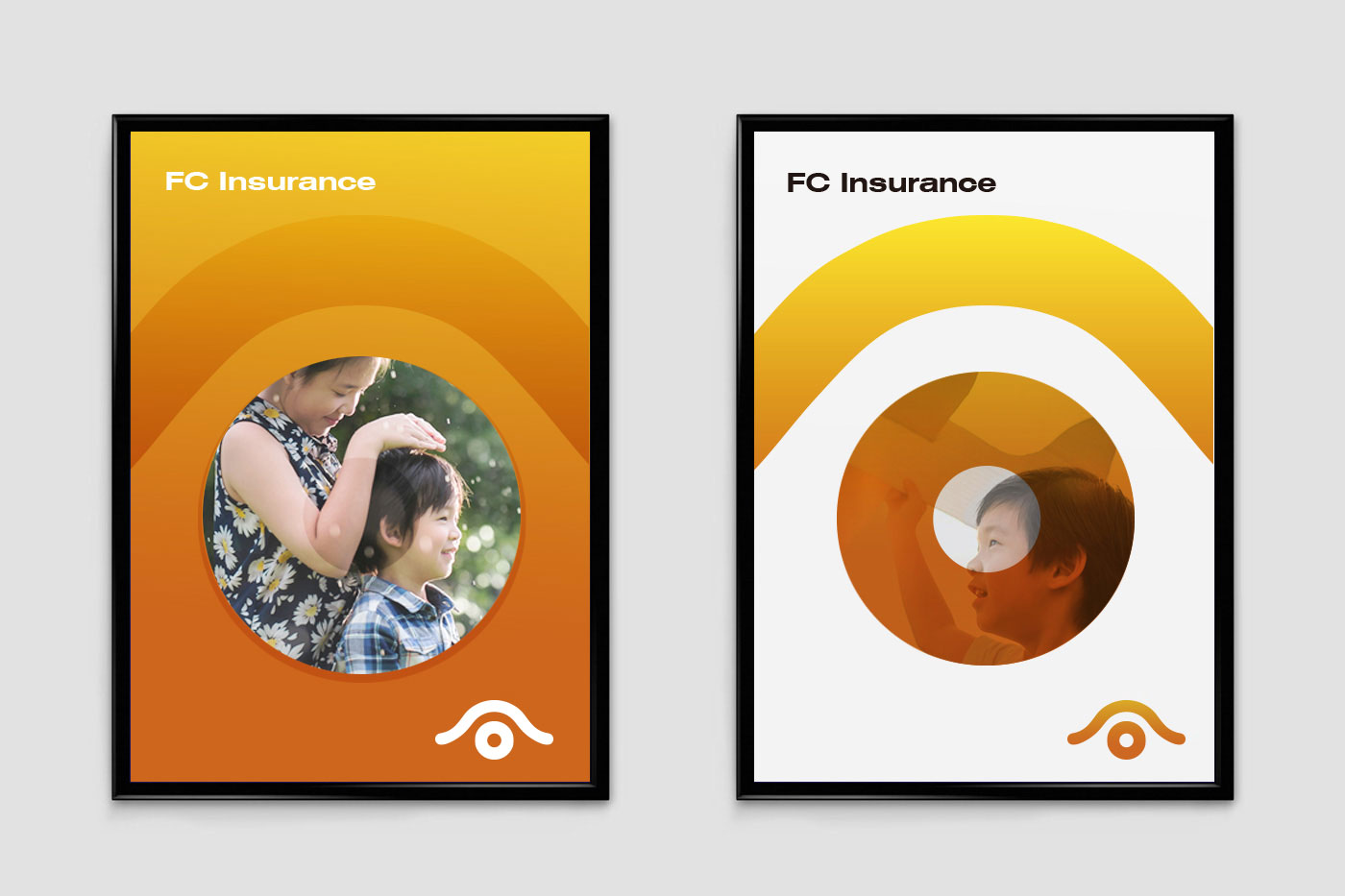 FC Insurance 保險(xiǎn)logo設(shè)計(jì)vi設(shè)計(jì)提案