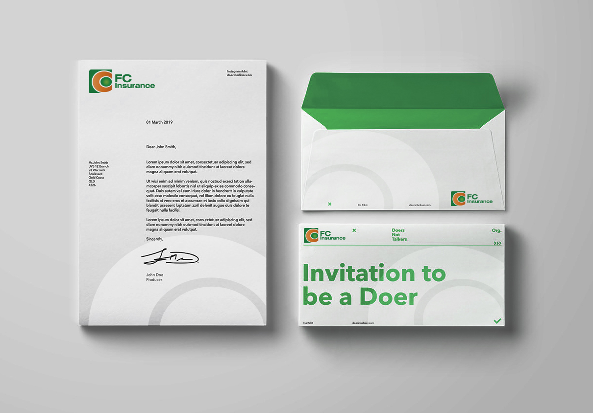 FC Insurance 保險(xiǎn)logo設(shè)計(jì)vi設(shè)計(jì)提案