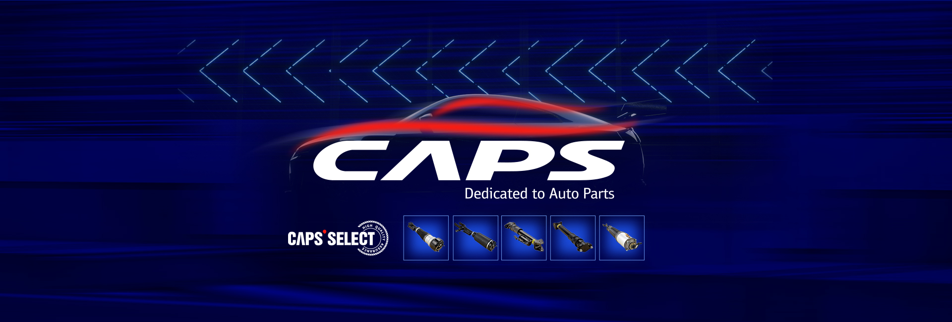 CAPS卡佩斯優(yōu)選汽車減震器阿里巴巴國際站電商店鋪網(wǎng)站設(shè)計