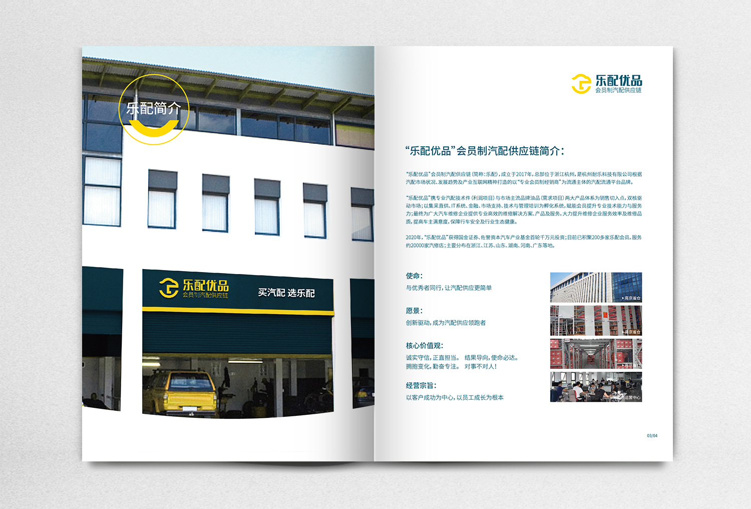 杭州樂配優(yōu)品汽配平臺招商手冊策劃設計