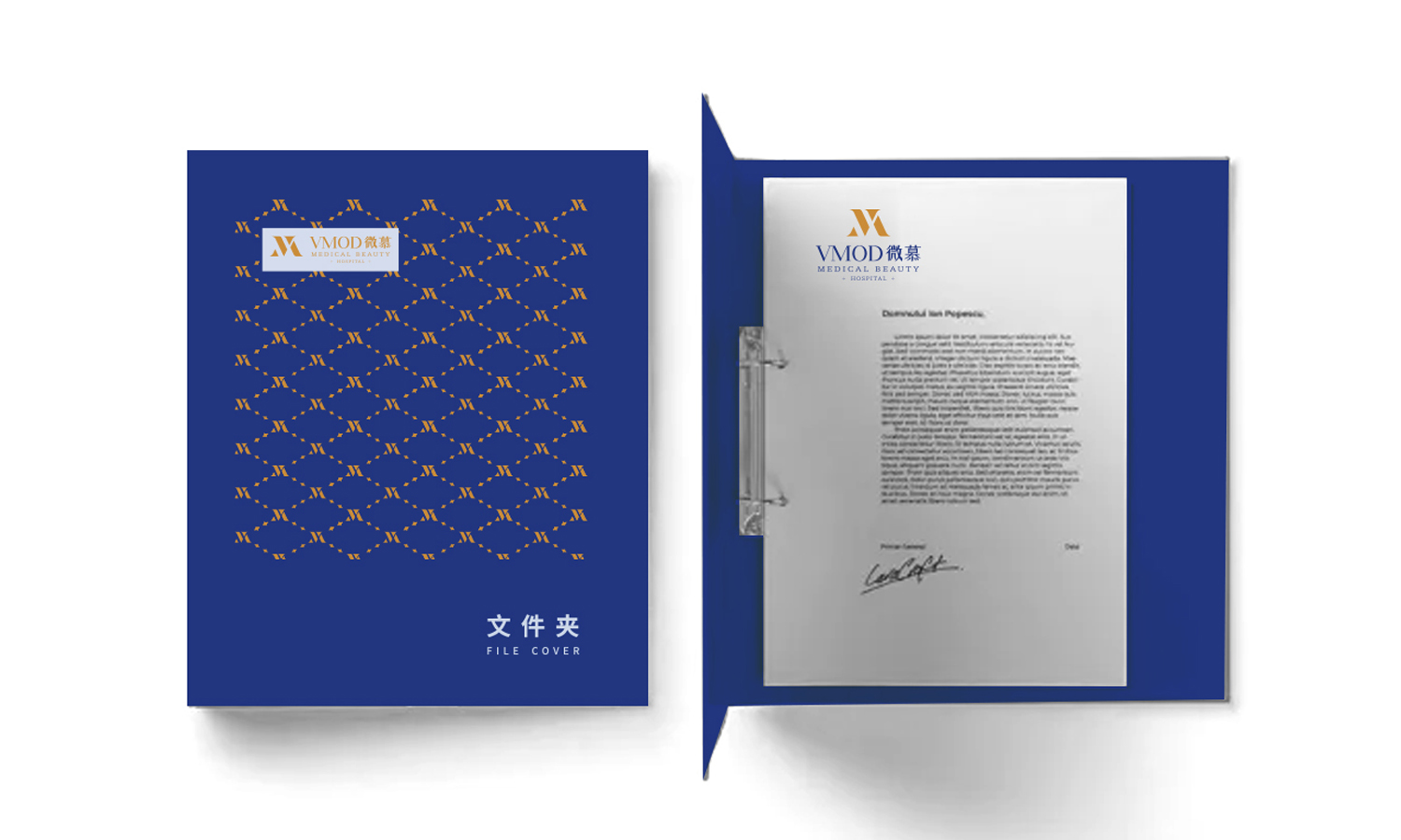 武漢微慕醫(yī)療美容整形醫(yī)院logo設(shè)計(jì)vi設(shè)計(jì)